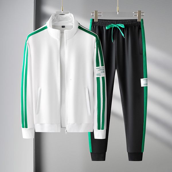 mens tracksuits stripe sports suit spring autumn casual cardigan sweatshirt coats sweatpants fashion twopiece set joggers 230815, Gray
mens tracksuits stripe sports suit spring autumn casual cardigan sweatshirt coats sweatpants fashion twopiece set joggers 230815, Gray