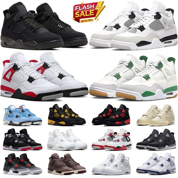 men women jumpman 4 basketball shoes 4s black cat military black red thunder university blue pine green bred sail mens trainers sneakers
men women jumpman 4 basketball shoes 4s black cat military black red thunder university blue pine green bred sail mens trainers sneakers