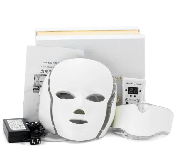 7 color led light therapy face beauty machine neck mask with microcurrent for skin whitening device9016028
7 color led light therapy face beauty machine neck mask with microcurrent for skin whitening device9016028
