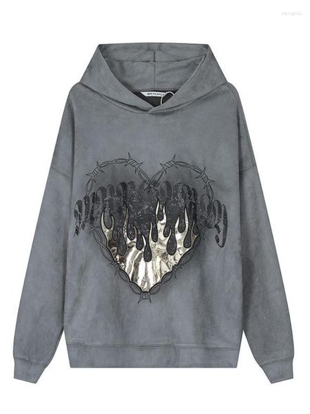 women's hoodies harajuku vintage hoodie loose gothic print sweatshirt hooded streetwear women kpop autumn winter oversized top, Black
women's hoodies harajuku vintage hoodie loose gothic print sweatshirt hooded streetwear women kpop autumn winter oversized top, Black