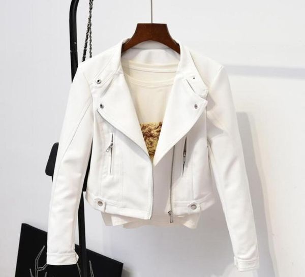 spring autumn faux leather coat woman slim zipper biker leather jacket ladies fashion long sleeve short outwear chaqutas3766074, Black
spring autumn faux leather coat woman slim zipper biker leather jacket ladies fashion long sleeve short outwear chaqutas3766074, Black