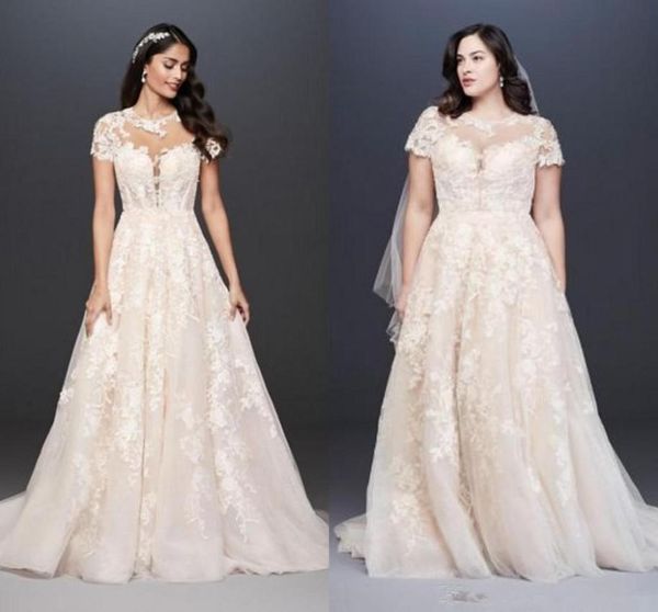 oleg cassini plus size wedding dresses 2019 short sleeve jewel neck princess garden country wedding dress bridal gown3803424, White
oleg cassini plus size wedding dresses 2019 short sleeve jewel neck princess garden country wedding dress bridal gown3803424, White