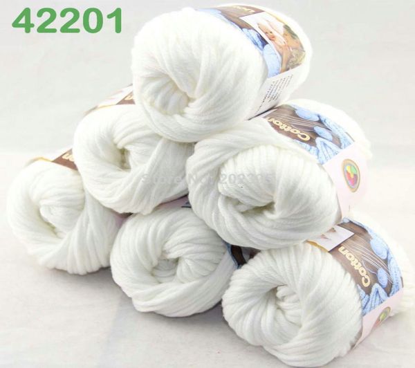 lot of 6 ballsx50g special thick worsted 100 cotton knitting yarn white 22017292997, Black;white
lot of 6 ballsx50g special thick worsted 100 cotton knitting yarn white 22017292997, Black;white