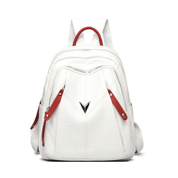 backpack women's 2021 new women's bag fashion korean student personalized soft leather leisure travel backpack 230817
backpack women's 2021 new women's bag fashion korean student personalized soft leather leisure travel backpack 230817