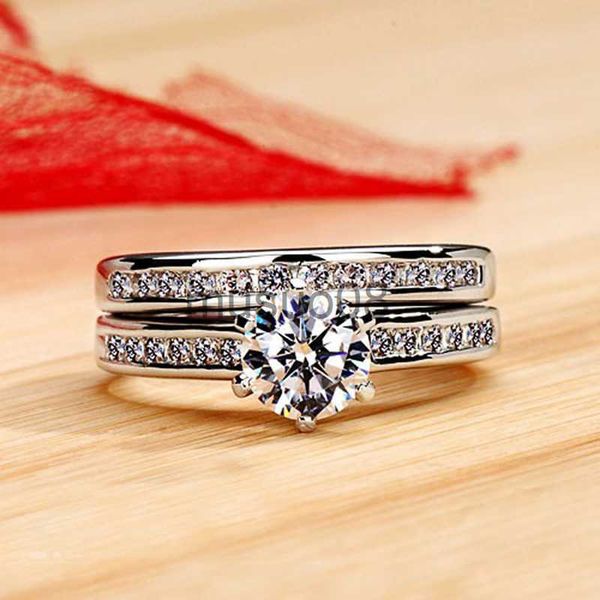 band rings huitan new classic six claws cubic zirconia set rings for women luxury wedding accessories good quality timeless style jewelry j2, Silver
band rings huitan new classic six claws cubic zirconia set rings for women luxury wedding accessories good quality timeless style jewelry j2, Silver