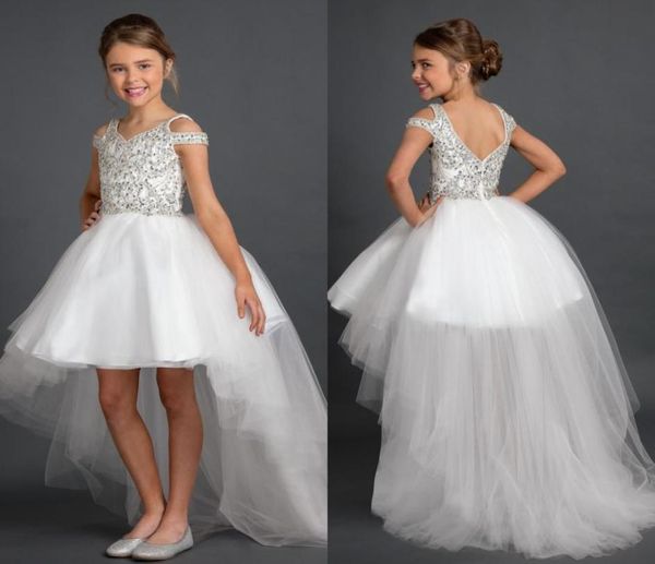 bling hi low cold shoulder girls pageant dresses 2022 with sleeves a line sparkly beaded crystal tulle kids formal party dress3239487, White;red
bling hi low cold shoulder girls pageant dresses 2022 with sleeves a line sparkly beaded crystal tulle kids formal party dress3239487, White;red