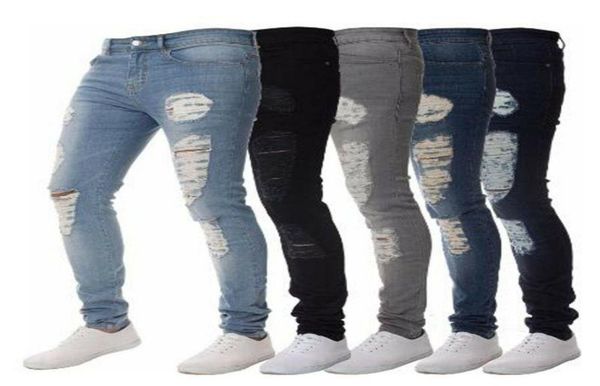 3 colour 2836 men039s ripped skinny biker jeans destroyed frayed slim fit denim pants trousers 563535910894774665427, Blue
3 colour 2836 men039s ripped skinny biker jeans destroyed frayed slim fit denim pants trousers 563535910894774665427, Blue