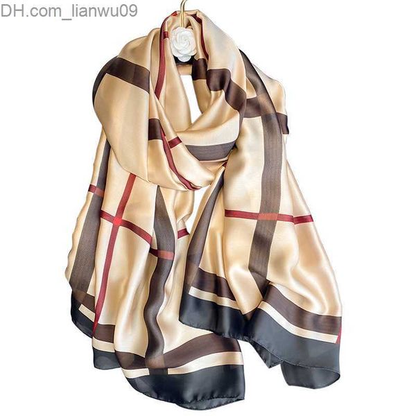 scarves 18090cm large silk satin scarf headscarf women's printed spring new shawl bag women's handmade founder pashmina travel ech, Blue;gray
scarves 18090cm large silk satin scarf headscarf women's printed spring new shawl bag women's handmade founder pashmina travel ech, Blue;gray