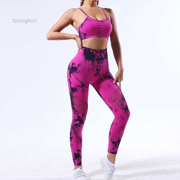 women's yoga sportswear quick drying tie dyed seamless yoga set for women's suspenders, fitness sports underwear, hip lifting tigh
women's yoga sportswear quick drying tie dyed seamless yoga set for women's suspenders, fitness sports underwear, hip lifting tigh