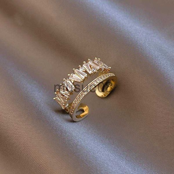 band rings luxury zircon double student opening rings for woman 2022 new fashion gothic finger jewelry wedding party girl's ring j23081, Silver
band rings luxury zircon double student opening rings for woman 2022 new fashion gothic finger jewelry wedding party girl's ring j23081, Silver