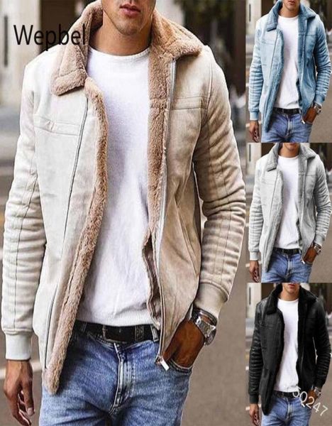 men faux leather winter plus size brushed velvet plain jackets composite leather jacket thick coat solid color outwear5600254, Black
men faux leather winter plus size brushed velvet plain jackets composite leather jacket thick coat solid color outwear5600254, Black