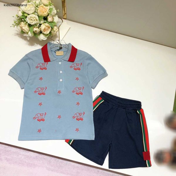 designer baby clothes kids tracksuits summer suit size 100-160 animal letter embroidered polo collar and side striped shorts june25, White
designer baby clothes kids tracksuits summer suit size 100-160 animal letter embroidered polo collar and side striped shorts june25, White
