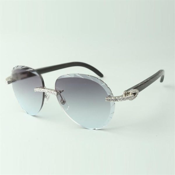 2022 exquisite classic endless diamond sunglasses 3524027 natural black textured buffalo horn temples glasses size 18-140 mm267b, White;black
2022 exquisite classic endless diamond sunglasses 3524027 natural black textured buffalo horn temples glasses size 18-140 mm267b, White;black