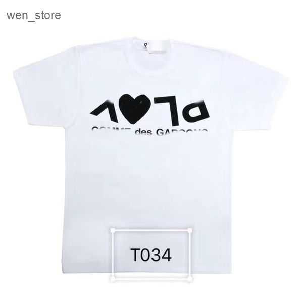 619s on mens play t shirt designer red heart shirt commes casual women shirts des badge garcons high quanlity tshirts cotton embroidery upst, White;black
619s on mens play t shirt designer red heart shirt commes casual women shirts des badge garcons high quanlity tshirts cotton embroidery upst, White;black
