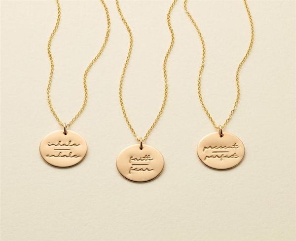 delicate faith over fear inspired necklace simple mind over matter inspirational disc pendant necklace jewelry 15mm 18inch320o8135345, Silver
delicate faith over fear inspired necklace simple mind over matter inspirational disc pendant necklace jewelry 15mm 18inch320o8135345, Silver