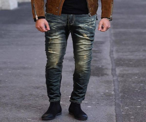 fashion skinny ripped jeans for men distressed slim elastic jeans denim biker s5xl pantalones hombre para hombreg22246133, Blue
fashion skinny ripped jeans for men distressed slim elastic jeans denim biker s5xl pantalones hombre para hombreg22246133, Blue