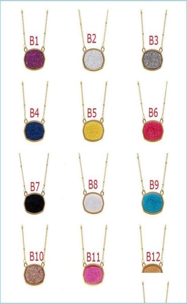 pendant necklaces new resin druzy drusy necklace oval hexagon gold plated collar jewelry for women party christmas gift drop deliv5437764, Silver
pendant necklaces new resin druzy drusy necklace oval hexagon gold plated collar jewelry for women party christmas gift drop deliv5437764, Silver