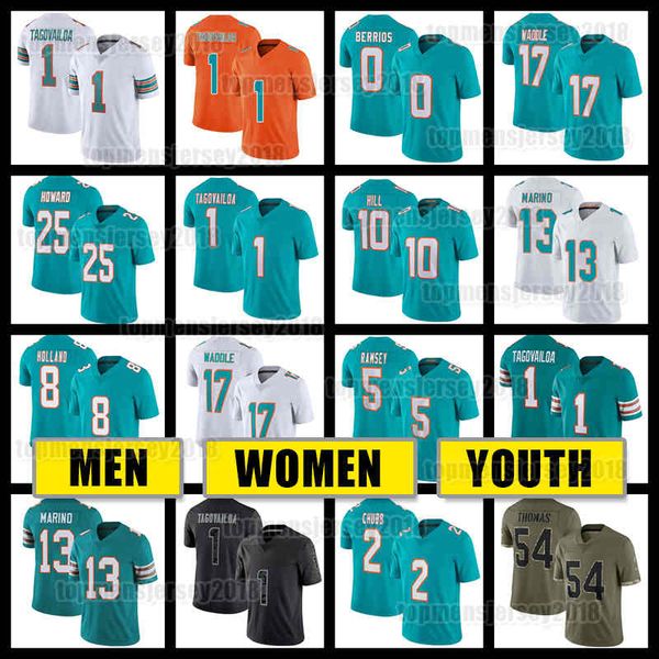 1 tua tagovailoa jersey 10 tyreek hill football 17 jaylen waddle 5 jalen ramsey miamis dan marino zach thomas dolphins jaelan phillips jevon, Black;red
1 tua tagovailoa jersey 10 tyreek hill football 17 jaylen waddle 5 jalen ramsey miamis dan marino zach thomas dolphins jaelan phillips jevon, Black;red