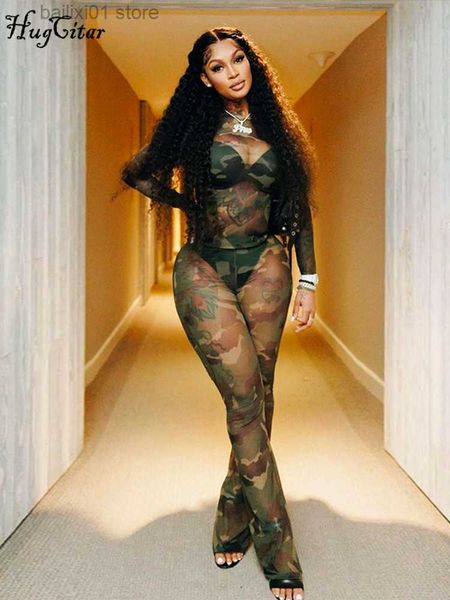 women's jumpsuits rompers mesh camouflage long sleeve crop wide leg pants 2 piece matching sets 2023 spring women evening party club t2, Black;white
women's jumpsuits rompers mesh camouflage long sleeve crop wide leg pants 2 piece matching sets 2023 spring women evening party club t2, Black;white
