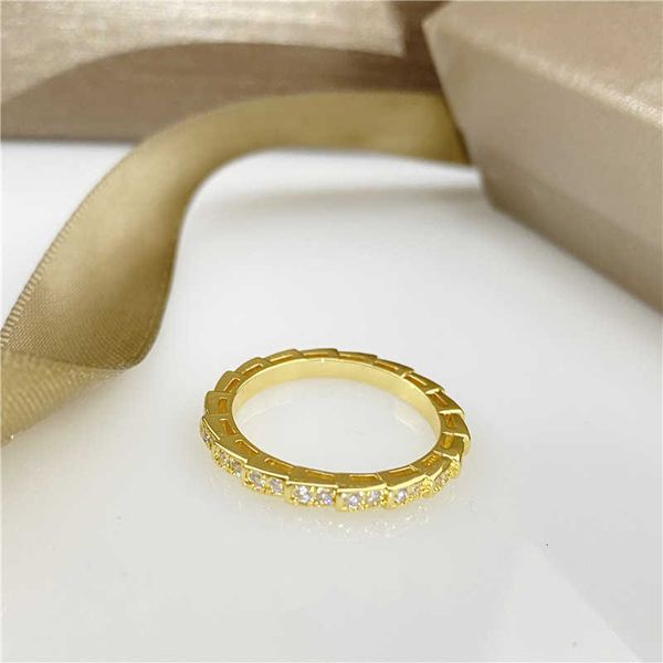 fashion bvlgr jewelry brand designer women's accessories full diamond snake bone ring 18k rose gold elastic shaped index finger open li, Silver
fashion bvlgr jewelry brand designer women's accessories full diamond snake bone ring 18k rose gold elastic shaped index finger open li, Silver