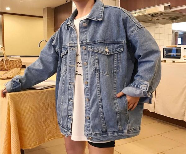100 cotton oversized boyfriend denim jacket women coat veste femme kurtka streetwear loose jean jacket5060052, Black;brown
100 cotton oversized boyfriend denim jacket women coat veste femme kurtka streetwear loose jean jacket5060052, Black;brown
