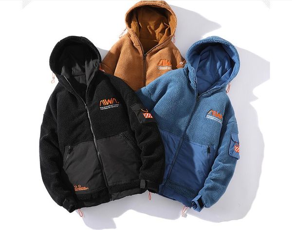 2023 men's jackets new embroidery winter coat cotton men's thick fleece korean casual loose hooded jacket student jacket coat, Black;brown
2023 men's jackets new embroidery winter coat cotton men's thick fleece korean casual loose hooded jacket student jacket coat, Black;brown