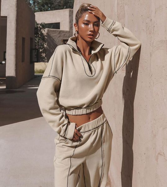women's tracksuits 2023 autumn/winter new women's fashion sports casual sweater set women's two piece set, Gray
women's tracksuits 2023 autumn/winter new women's fashion sports casual sweater set women's two piece set, Gray