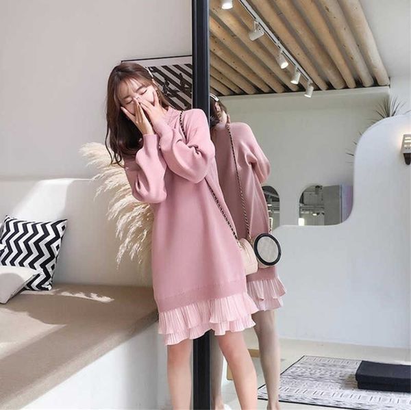 women's sweaters sweater dress female long section 2020 autumn and winter new set of loose half-high collar sweater dress 202308, White;black
women's sweaters sweater dress female long section 2020 autumn and winter new set of loose half-high collar sweater dress 202308, White;black