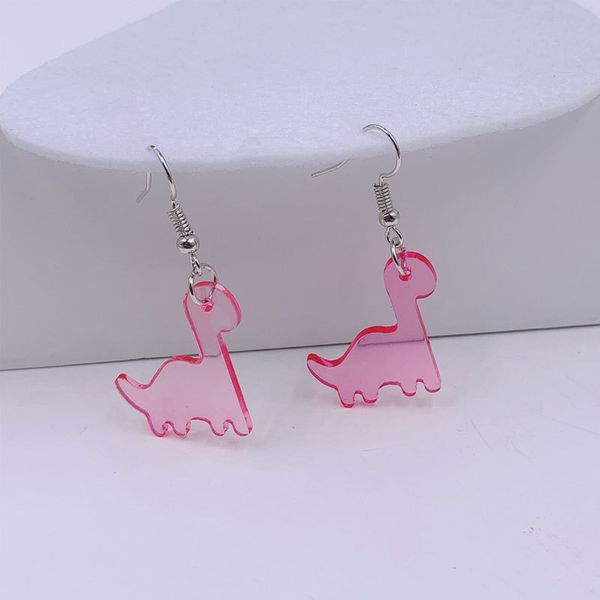 acrylic dinosaur ear hooks, earrings cute cartoon animal pendants accessories, Silver
acrylic dinosaur ear hooks, earrings cute cartoon animal pendants accessories, Silver