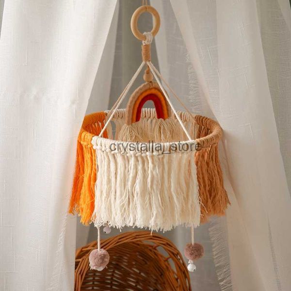 1set boho style baby rattles toys macrame rainbow bed bell hanging nursery bed decoration 0-12month baby rattle toys gift hkd230817
1set boho style baby rattles toys macrame rainbow bed bell hanging nursery bed decoration 0-12month baby rattle toys gift hkd230817