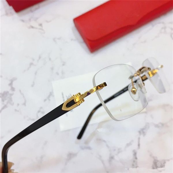 the retro eyeglass square flat mirror men rimless female myopia metal male fashion glasses frame 0048o325o, White;black
the retro eyeglass square flat mirror men rimless female myopia metal male fashion glasses frame 0048o325o, White;black