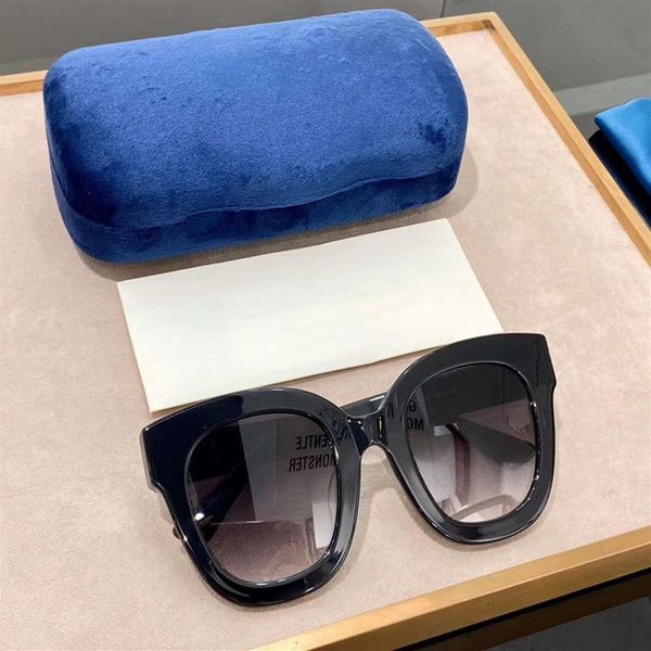 0208 oval square sunglasses black grey gradient lens 0208s sun glasses women sun glasses new with box243q, White;black
0208 oval square sunglasses black grey gradient lens 0208s sun glasses women sun glasses new with box243q, White;black