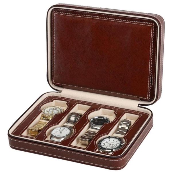 8 grids pu leather watches accessories box cases storage showing display storage tray zippere travel2439874, Black;blue
8 grids pu leather watches accessories box cases storage showing display storage tray zippere travel2439874, Black;blue