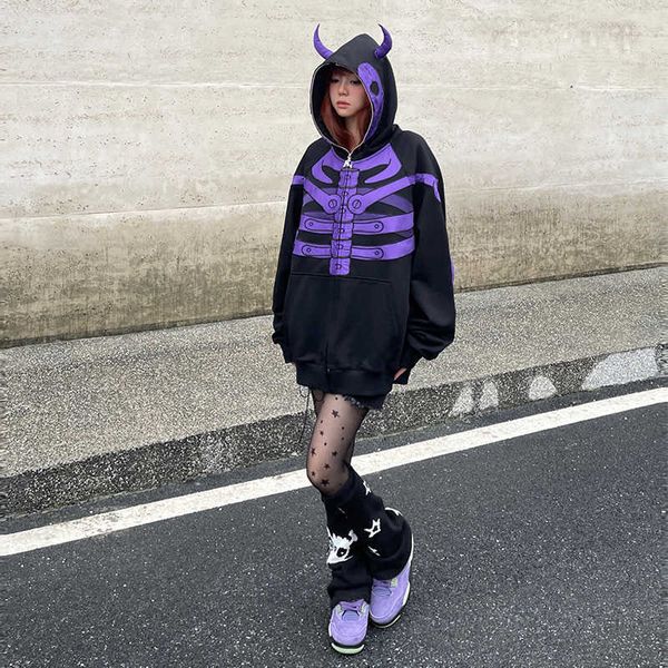 kakazzy millennial skull street autumn must go with nenghu hoodie versatile cardigan coat trend, Black
kakazzy millennial skull street autumn must go with nenghu hoodie versatile cardigan coat trend, Black