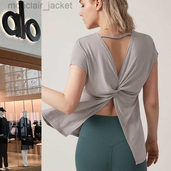 desginer alos yoga t shirt summer new modhoodie loose fitting women's short sleeve fitness sports running t-shirt, White
desginer alos yoga t shirt summer new modhoodie loose fitting women's short sleeve fitness sports running t-shirt, White