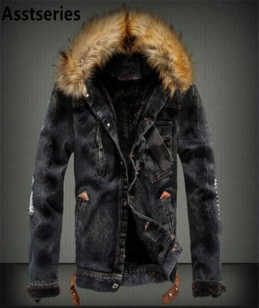 2018 autumn and winter influx of men casual denim jacket winter thick denim jacket retro nagymaros collar cashmere coat7474602, Black;brown
2018 autumn and winter influx of men casual denim jacket winter thick denim jacket retro nagymaros collar cashmere coat7474602, Black;brown