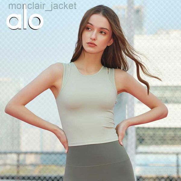 desginer alos yoga t shirt yoga's new fake two-piece sports for women's outerwear with gathered breasts and chest pads and fitness, White
desginer alos yoga t shirt yoga's new fake two-piece sports for women's outerwear with gathered breasts and chest pads and fitness, White