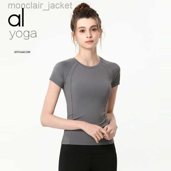desginer alos yoga t shirt alosuit women's short sleeve round neck slim fitness suit sports t-shirt new slim fit, White
desginer alos yoga t shirt alosuit women's short sleeve round neck slim fitness suit sports t-shirt new slim fit, White