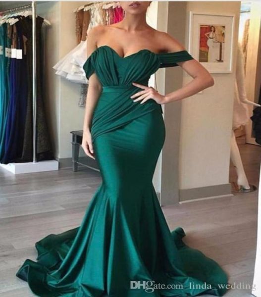 2019 simple elegant dark green stretchy satin evening dress off the shoulder mermaid backless formal wear party gown custom made p7551017, Black;red
2019 simple elegant dark green stretchy satin evening dress off the shoulder mermaid backless formal wear party gown custom made p7551017, Black;red
