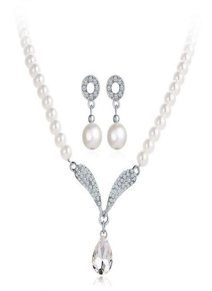 fine pearls rhinestones bridal wedding chokers necklaces circle angel wings pendants chains water drop dangle earrings fashion acc2717881, Silver
fine pearls rhinestones bridal wedding chokers necklaces circle angel wings pendants chains water drop dangle earrings fashion acc2717881, Silver