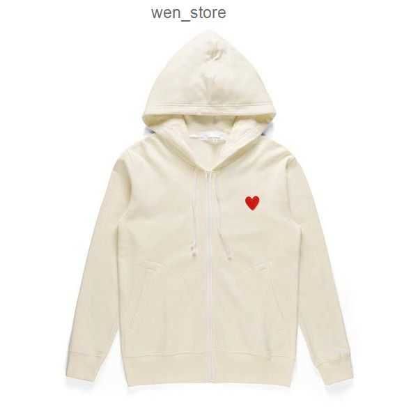2023 men's hoodies sweatshirts zipper hooded play sweatshirt commes hoodie cardigan des small red heart hoodie garcons standard and fle, Black
2023 men's hoodies sweatshirts zipper hooded play sweatshirt commes hoodie cardigan des small red heart hoodie garcons standard and fle, Black