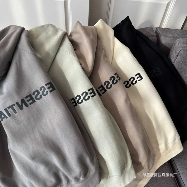 ess hoodie ffear of god essentials coat double thread plush zipper cardigan high street men's and women's fog hoodies, Black
ess hoodie ffear of god essentials coat double thread plush zipper cardigan high street men's and women's fog hoodies, Black