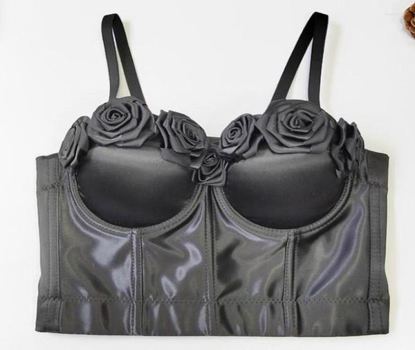 women039s tanks women french roses satin coset chest padded wrapped vest wedding summer camisole flowers club bustiers7456910, White
women039s tanks women french roses satin coset chest padded wrapped vest wedding summer camisole flowers club bustiers7456910, White