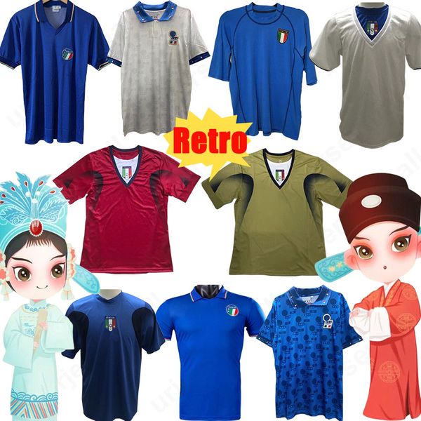 retro 2006 totti pirlo soccer jerseys goalkeeper 1994 zola r baggio maglia 2000 1986 1990 maldini buffon italia blue white football shirt, Black;yellow
retro 2006 totti pirlo soccer jerseys goalkeeper 1994 zola r baggio maglia 2000 1986 1990 maldini buffon italia blue white football shirt, Black;yellow