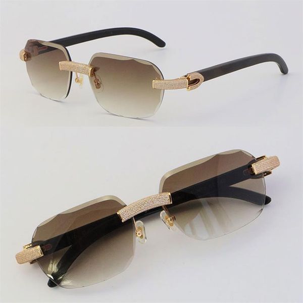 2022 new black buffalo horn sunglasses rimless micro-paved diamond set sun glasses men women with c decoration rocks wire frame gl317t, White;black
2022 new black buffalo horn sunglasses rimless micro-paved diamond set sun glasses men women with c decoration rocks wire frame gl317t, White;black
