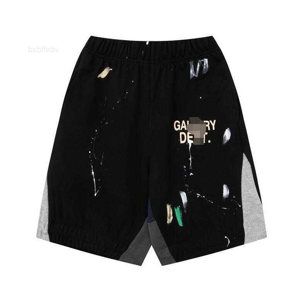 6zeg men's womens shorts american fashion brand galleryes depts hand painted splash printing pure cotton terry fog high street 5 point, White;black
6zeg men's womens shorts american fashion brand galleryes depts hand painted splash printing pure cotton terry fog high street 5 point, White;black