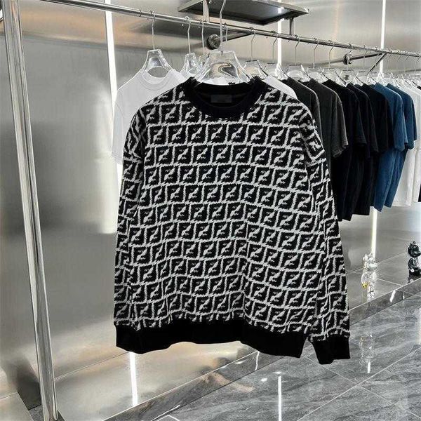 designer sweater men women long sleeved tshirt round neck hoodie double f jacquard sweatshirt men's oversize pullover sweaters, Black
designer sweater men women long sleeved tshirt round neck hoodie double f jacquard sweatshirt men's oversize pullover sweaters, Black