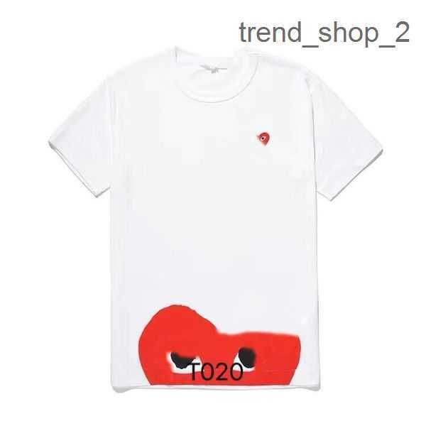 619s on mens play t shirt designer red heart shirt commes casual women shirts des badge garcons high quanlity tshirts cotton embroidery 8 us, White;black
619s on mens play t shirt designer red heart shirt commes casual women shirts des badge garcons high quanlity tshirts cotton embroidery 8 us, White;black