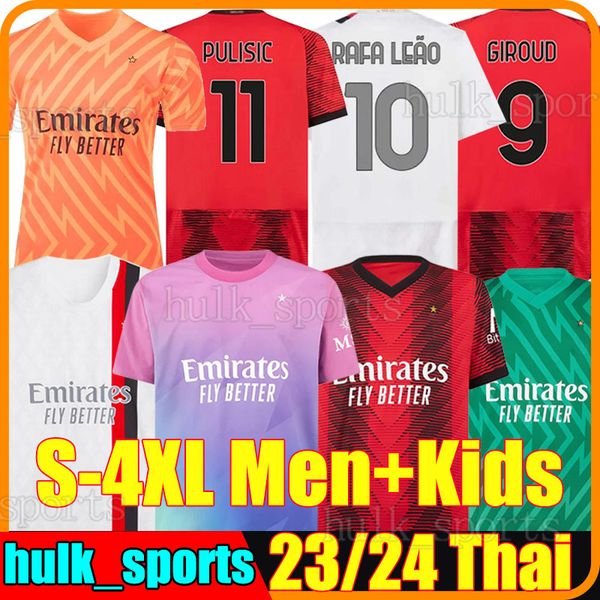 4xl pulisic 23/24 third soccer jerseys chukwueze rafa leao giroud ac milans tomori florenzi theo bennacer calabria kalulu m.maignan 3rd foot, Black;yellow
4xl pulisic 23/24 third soccer jerseys chukwueze rafa leao giroud ac milans tomori florenzi theo bennacer calabria kalulu m.maignan 3rd foot, Black;yellow