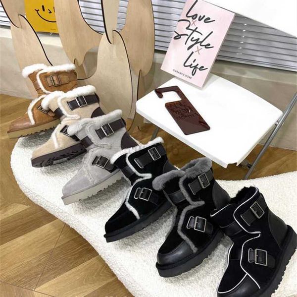 boots ly classic designer snow boots australia women bailey ly dune mini buckle boot suede leather ankle booties fur shearling fluff winter, Black
boots ly classic designer snow boots australia women bailey ly dune mini buckle boot suede leather ankle booties fur shearling fluff winter, Black